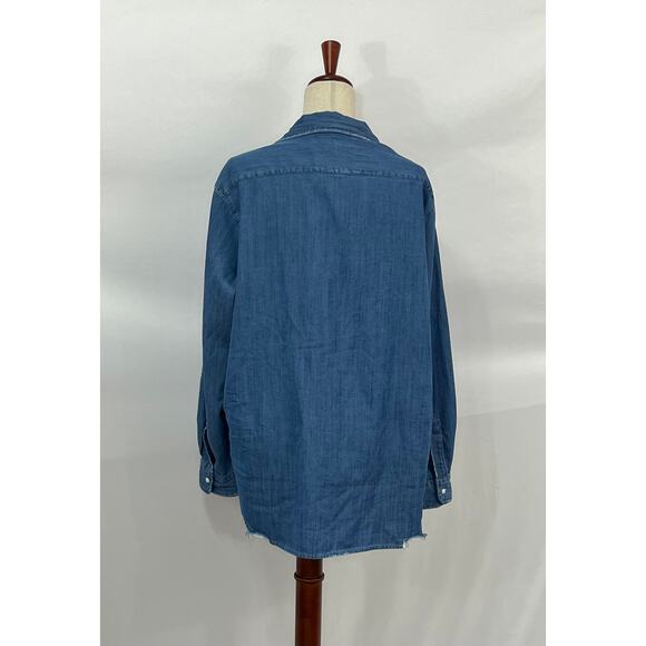 Frank & Eileen Blue Button Down Shirt - Picture 11 of 14